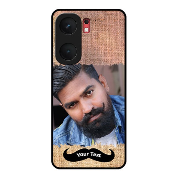 iQOO Neo 9 Pro 5G Custom Glass Phone Case - With Texture Design