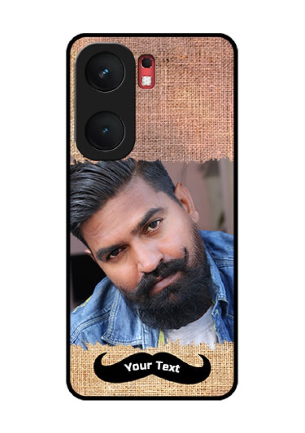 iQOO Neo 9 Pro 5G Custom Glass Phone Case - With Texture Design