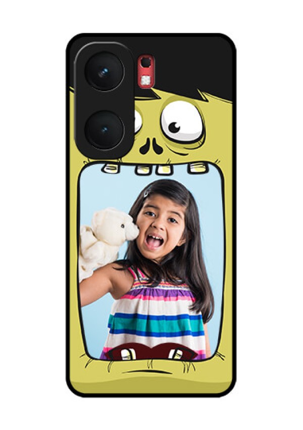 iQOO Neo 9 Pro 5G Custom Glass Phone Case - Cartoon Monster Back Case Design