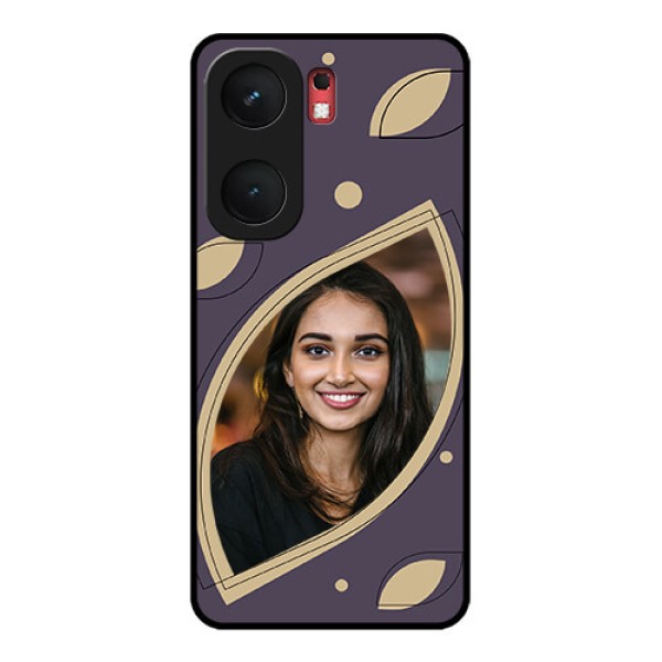 iQOO Neo 9 Pro 5G Custom Glass Phone Case - Falling Leaf Design