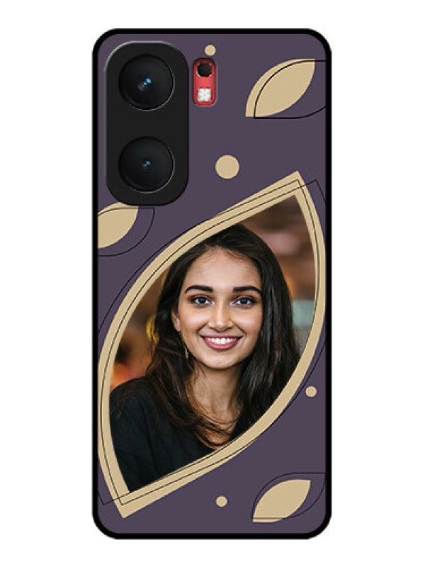 Custom iQOO Neo 9 Pro 5G Custom Glass Phone Case - Falling Leaf Design