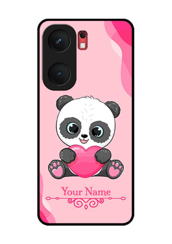 iQOO Neo 9 Pro 5G Custom Glass Phone Case - Cute Panda Design