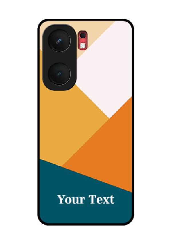 iQOO Neo 9 Pro 5G Custom Glass Phone Case - Stacked Multi - Colour Design