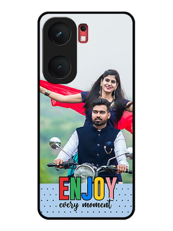 Custom iQOO Neo 9 Pro 5G Custom Glass Phone Case - Enjoy Every Moment Design