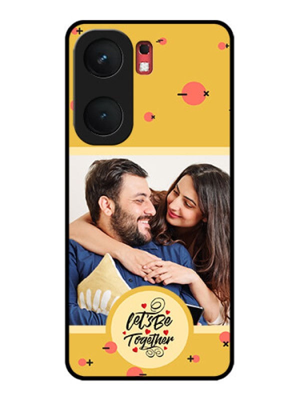 Custom iQOO Neo 9 Pro 5G Custom Glass Phone Case - Lets Be Together Design