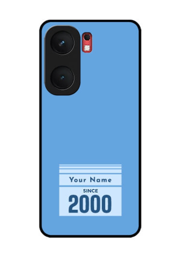 iQOO Neo 9 Pro 5G Custom Glass Phone Case - Custom Year Of Birth Design
