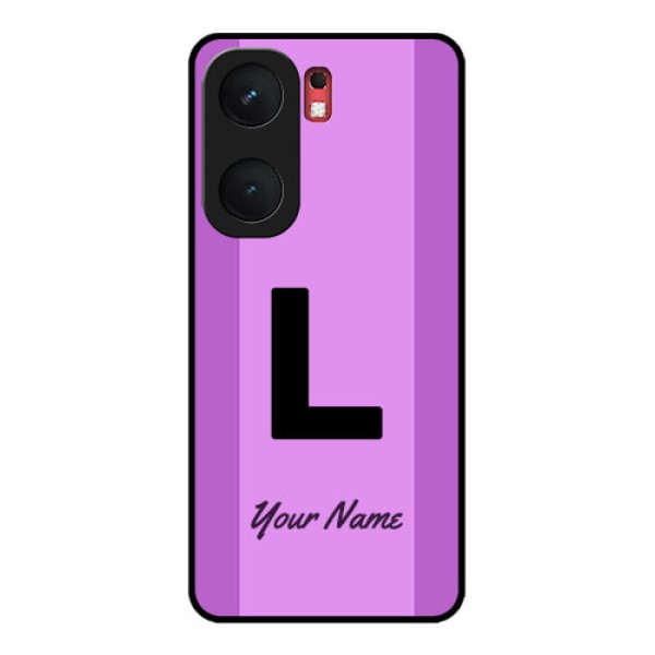 iQOO Neo 9 Pro 5G Custom Glass Phone Case - Tricolor Custom Text Design iQOO Neo 9 Pro 5G Custom Glass Phone Case - Tricolor Custom Text Design