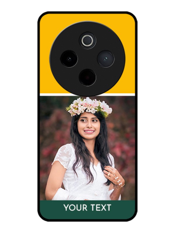 Custom iQOO Z10 5G Custom Glass Phone Case - Love You Design