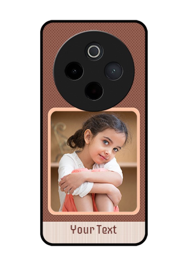 iQOO Z10 5G Custom Glass Phone Case - Simple Pic Upload Design