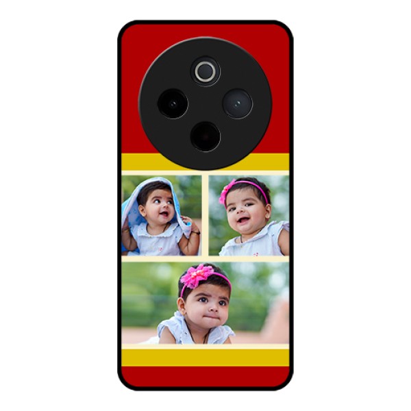 iQOO Z10 5G Custom Glass Phone Case - Multiple Pic Upload Design