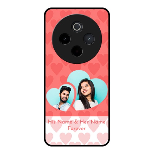 iQOO Z10 5G Custom Glass Phone Case - Couple Pic Upload Design iQOO Z10 5G Custom Glass Phone Case - Couple Pic Upload Design