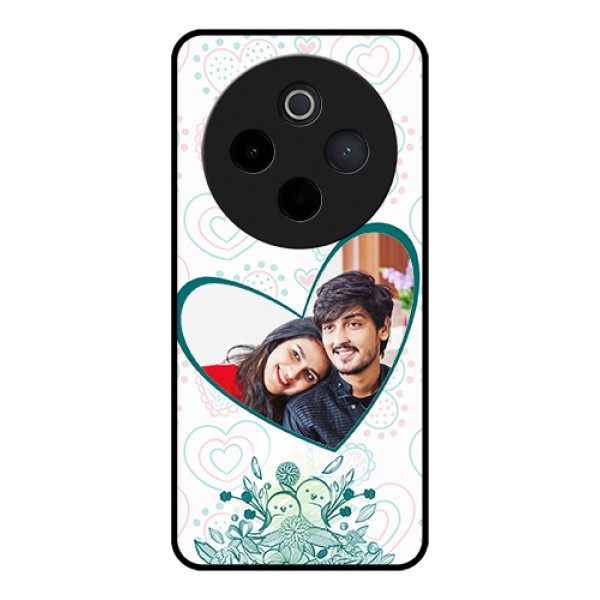 iQOO Z10 5G Custom Glass Phone Case - Premium Couple Design