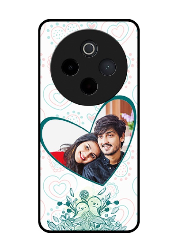 iQOO Z10 5G Custom Glass Phone Case - Premium Couple Design