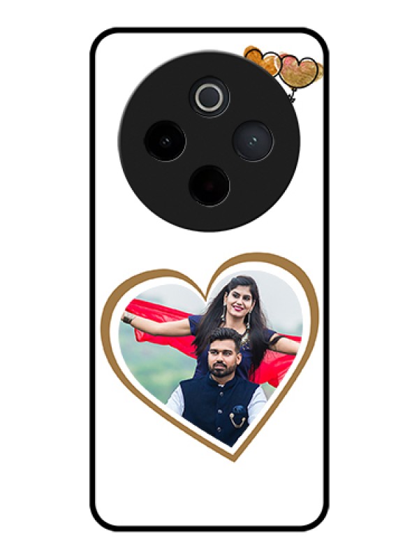 Custom iQOO Z10 5G Custom Glass Phone Case - You & Me Design