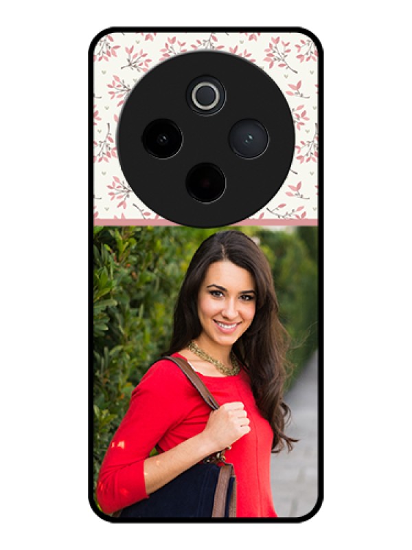 Custom iQOO Z10 5G Custom Glass Phone Case - Stunning Floral Design