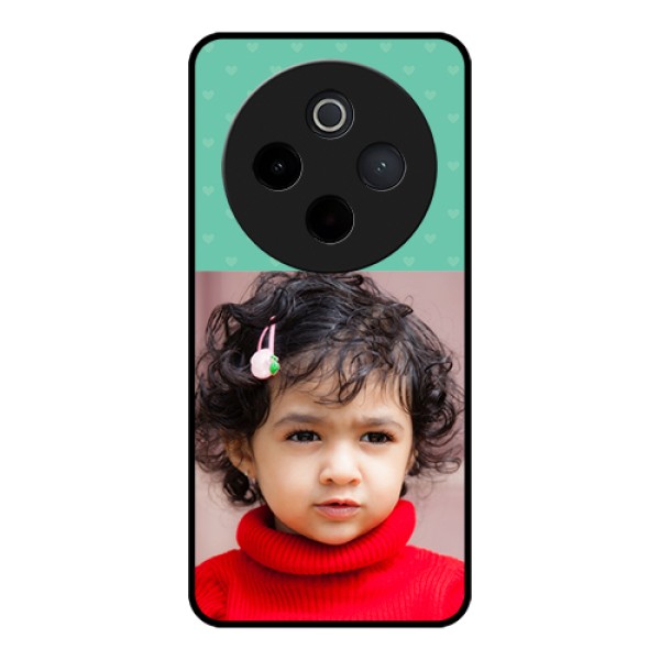 iQOO Z10 5G Custom Glass Phone Case - Lovers Picture Design