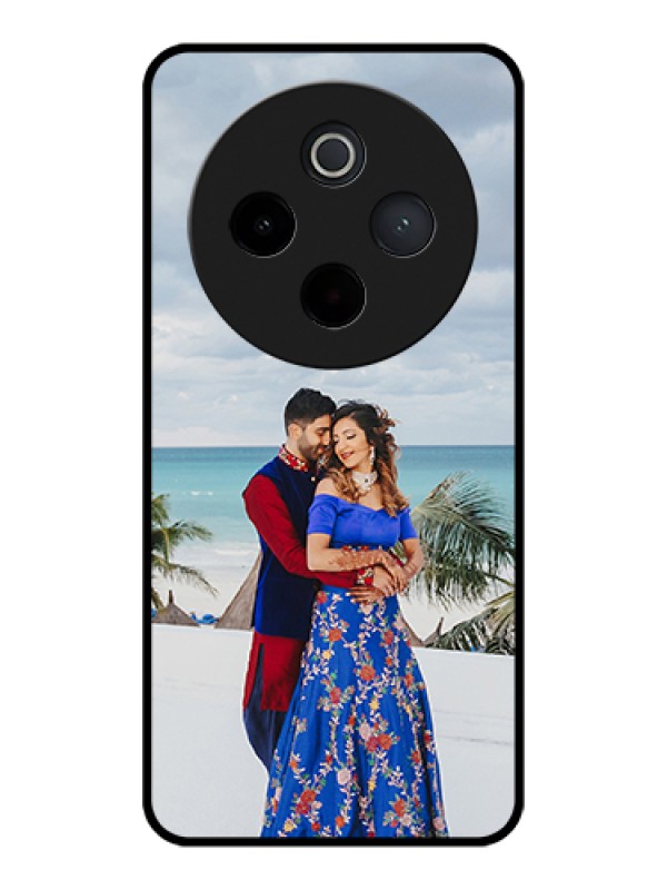 Custom iQOO Z10 5G Custom Glass Phone Case - Upload Full Picture Design