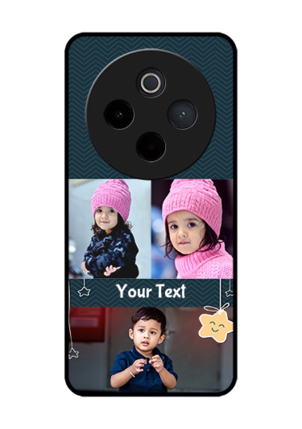 iQOO Z10 5G Custom Glass Phone Case - Hanging Stars Design