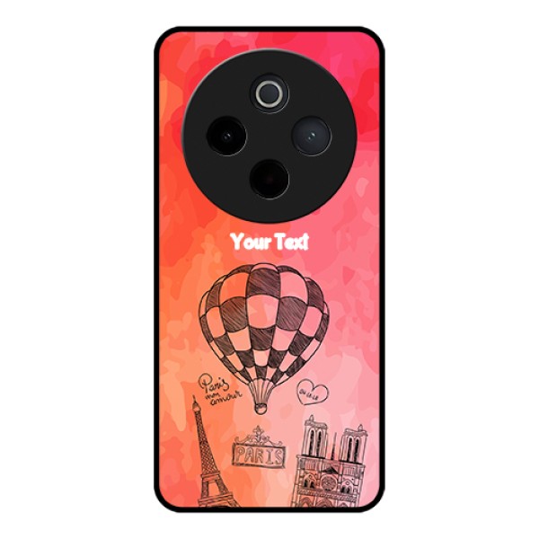 iQOO Z10 5G Custom Glass Phone Case - Paris Theme Design