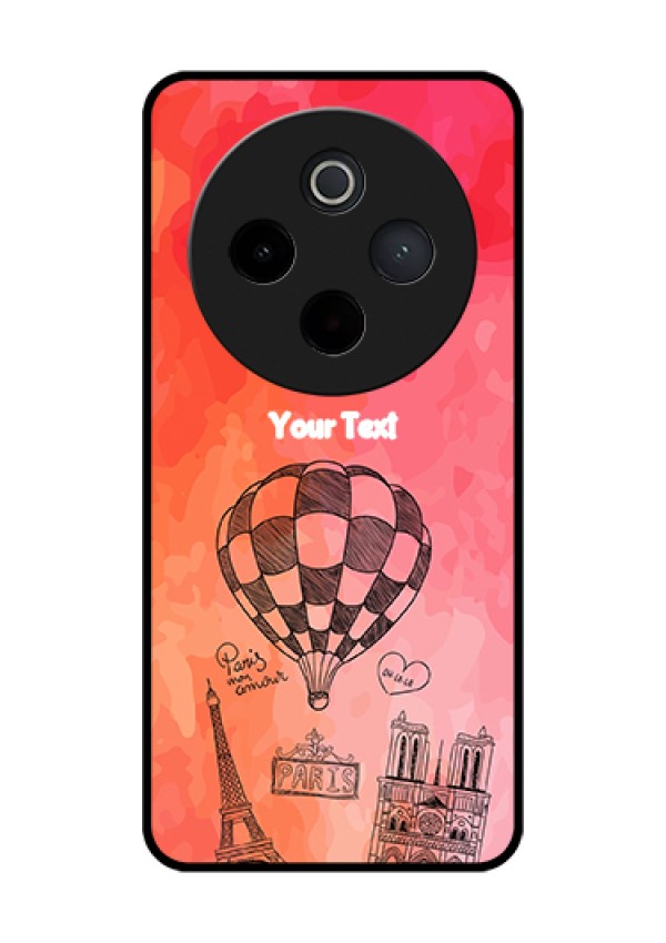 iQOO Z10 5G Custom Glass Phone Case - Paris Theme Design