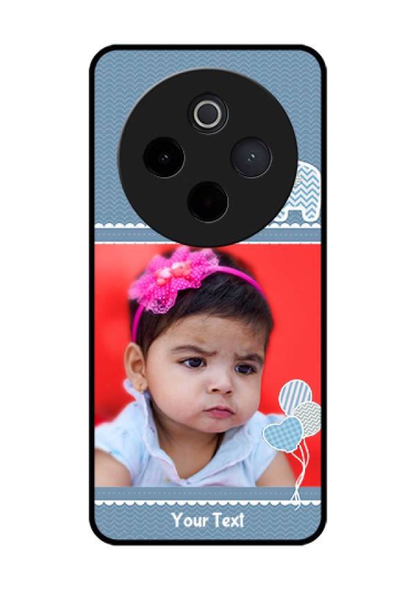 iQOO Z10 5G Custom Glass Phone Case - With Kids Pattern Design