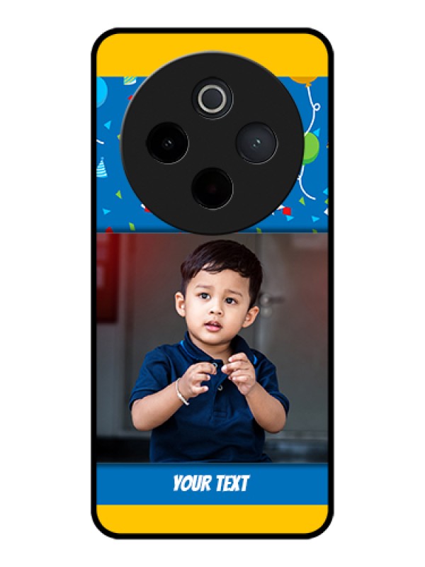 Custom iQOO Z10 5G Custom Glass Phone Case - Birthday Wishes Design