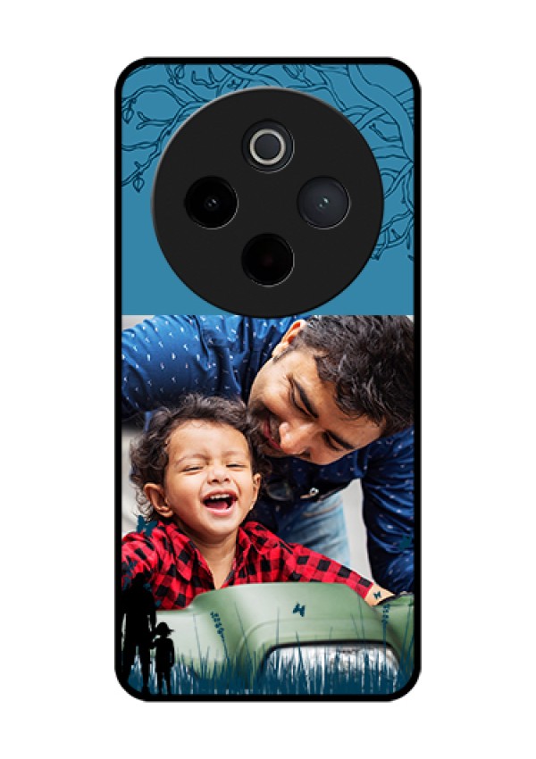 iQOO Z10 5G Custom Glass Phone Case - Best Dad Design