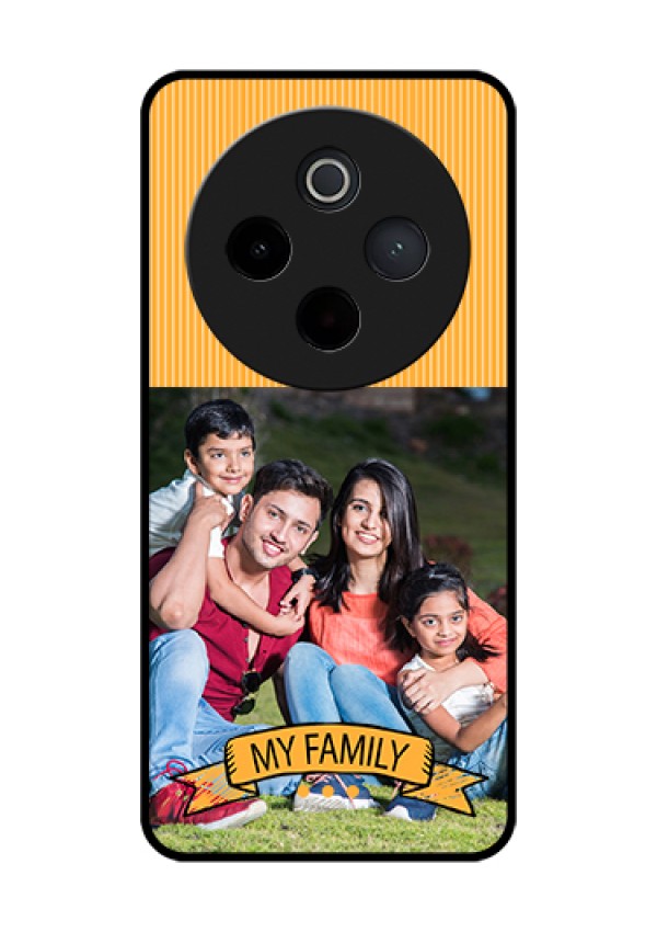 iQOO Z10 5G Custom Glass Phone Case - My Family Design