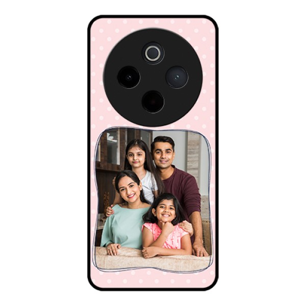 iQOO Z10 5G Custom Glass Phone Case - Family With Dots Design