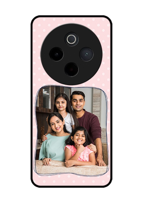 iQOO Z10 5G Custom Glass Phone Case - Family With Dots Design