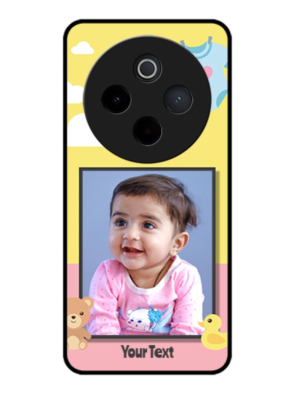 Custom iQOO Z10 5G Custom Glass Phone Case - Kids 2 Color Design