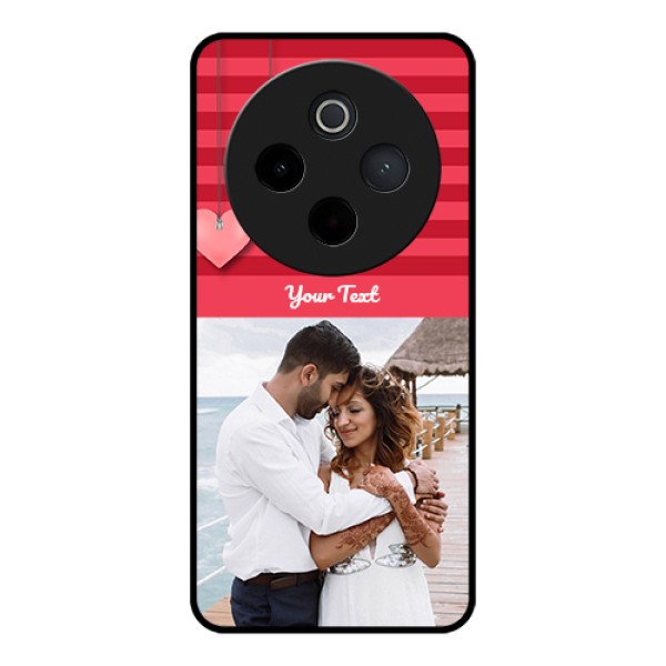 iQOO Z10 5G Custom Glass Phone Case - Valentines Day Design