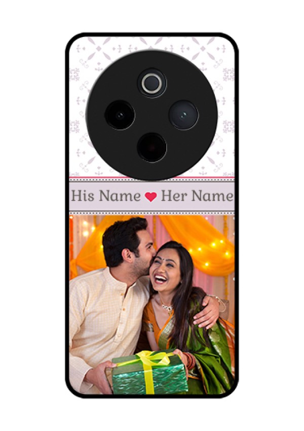 iQOO Z10 5G Custom Glass Phone Case - With Photo And Ethnic Design