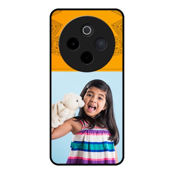 iQOO Z10 5G Custom Glass Phone Case - Photo Wedding Design