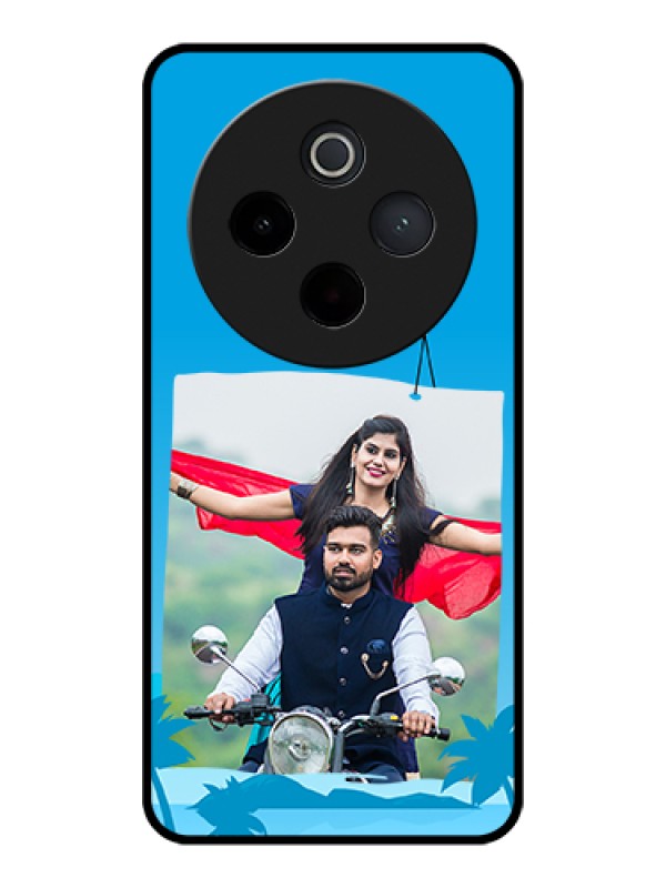 Custom iQOO Z10 5G Custom Glass Phone Case - Traveller Design