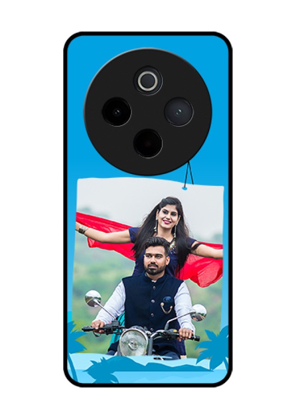iQOO Z10 5G Custom Glass Phone Case - Traveller Design