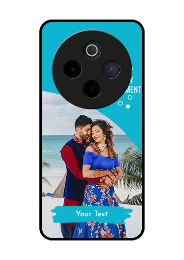iQOO Z10 5G Custom Glass Phone Case - Happy Moment Design