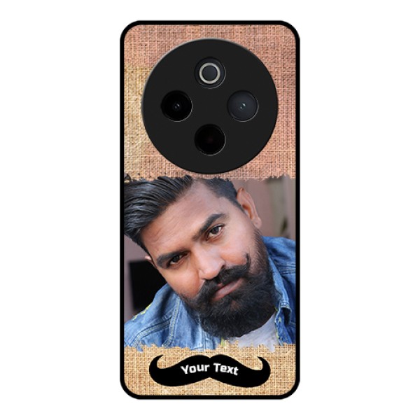 iQOO Z10 5G Custom Glass Phone Case - With Texture Design