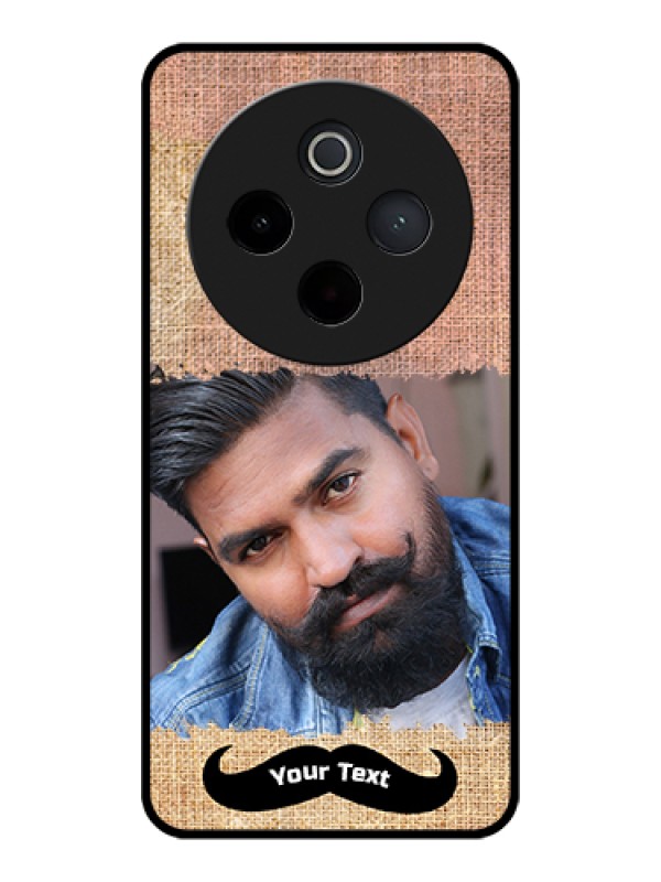 Custom iQOO Z10 5G Custom Glass Phone Case - With Texture Design