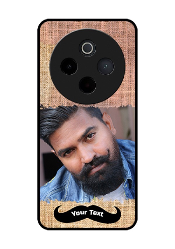 iQOO Z10 5G Custom Glass Phone Case - With Texture Design