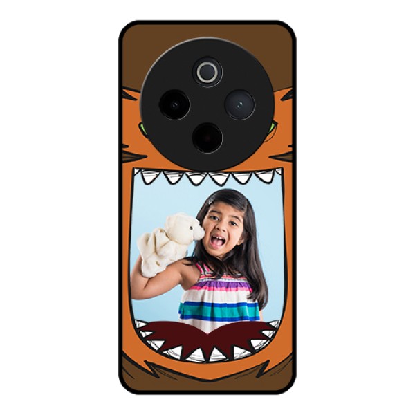 iQOO Z10 5G Custom Glass Phone Case - Owl Monster Back Case Design iQOO Z10 5G Custom Glass Phone Case - Owl Monster Back Case Design