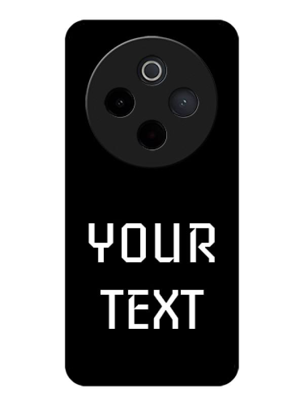 Custom iQOO Z10 5G Custom Glass Phone Case - Your Name Design