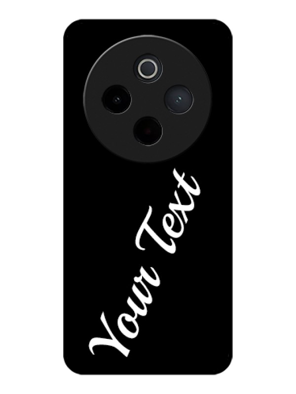 Custom iQOO Z10 5G Custom Glass Phone Case - With Your Name Design