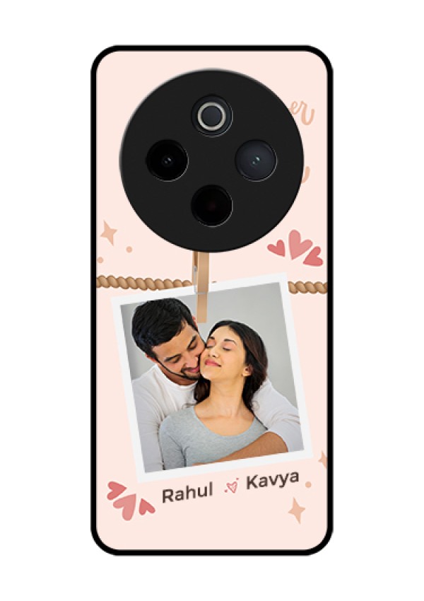 iQOO Z10 5G Custom Glass Phone Case - Forever And Ever Love Design