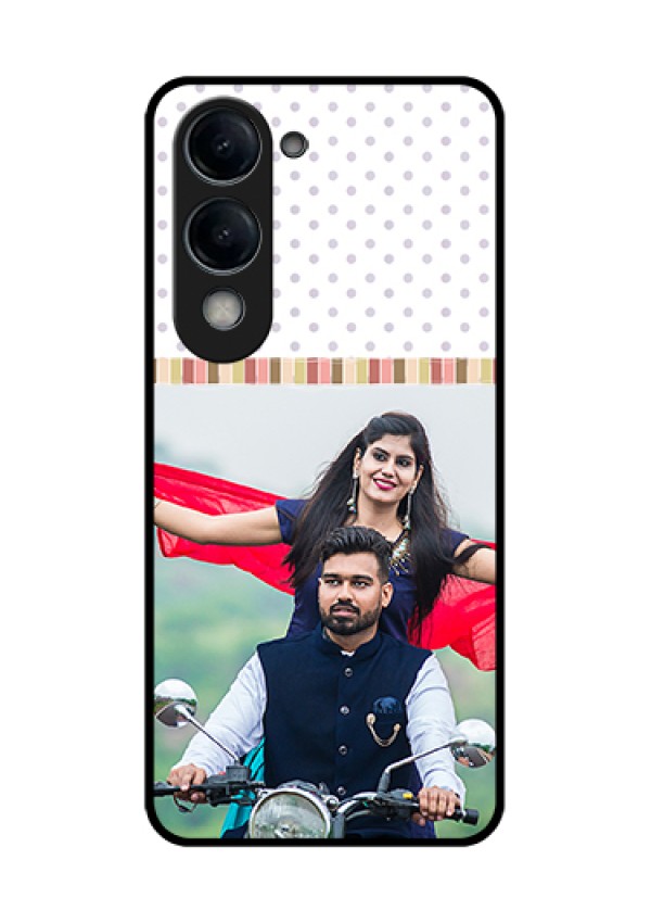 iQOO Z10 Lite Custom Glass Phone Case - Cute Family Design