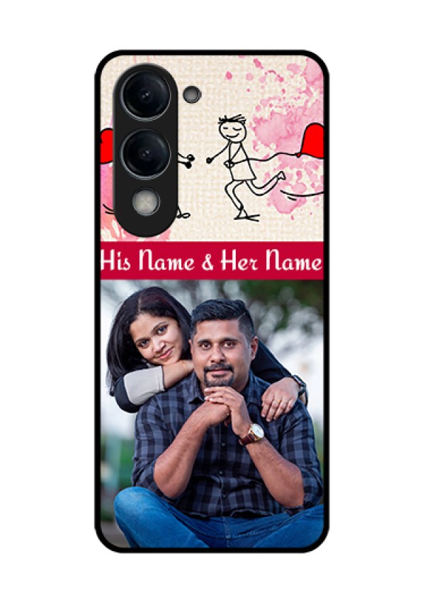 iQOO Z10 Lite Custom Glass Phone Case - You And Me Case Design