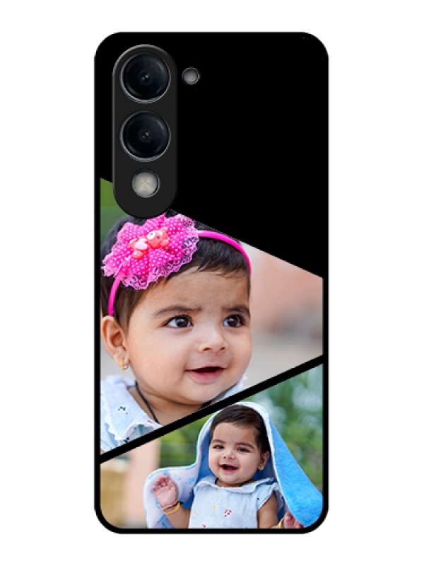 Custom iQOO Z10 Lite Custom Glass Phone Case - Semi Cut Design