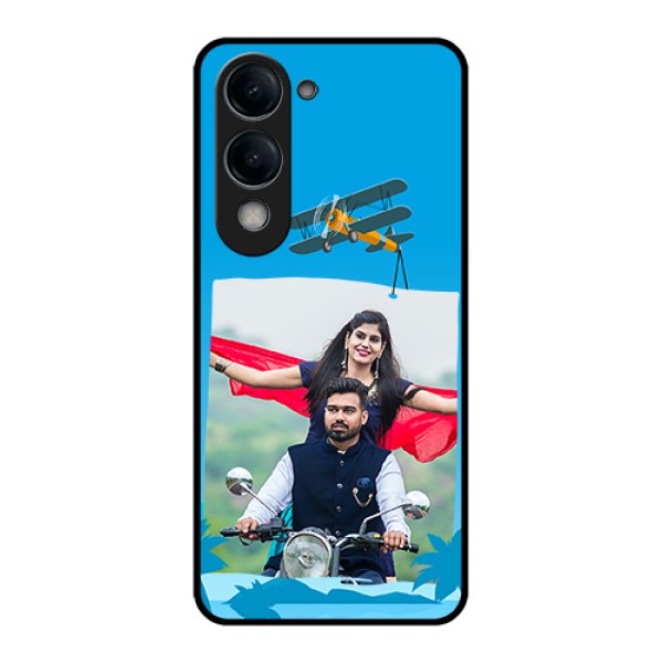 iQOO Z10 Lite Custom Glass Phone Case - Traveller Design
