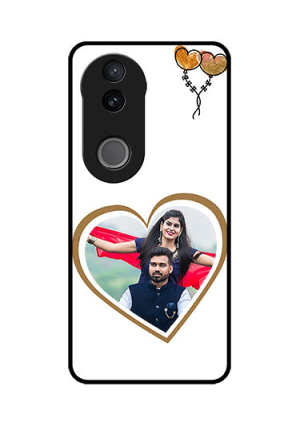 iQOO Z10R Custom Glass Phone Case - You & Me Design