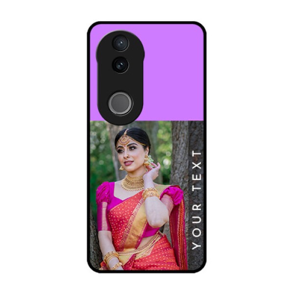 iQOO Z10R Custom Glass Phone Case - Birthday Icons Design